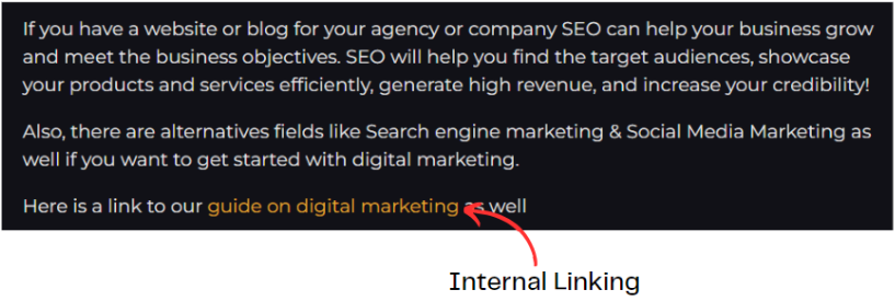Incorporate Backlinks